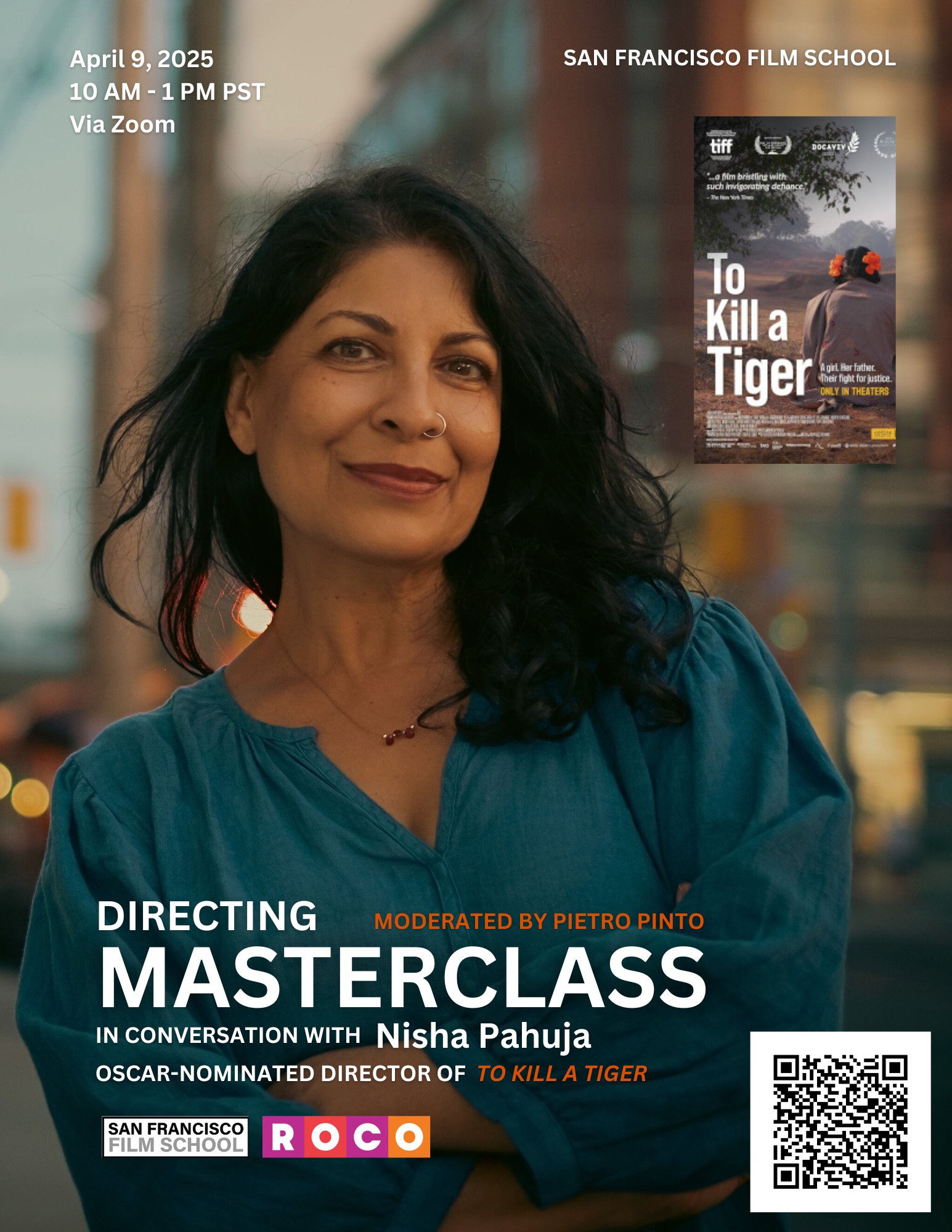 Academy Award-nominated filmmaker Nisha Pahuja